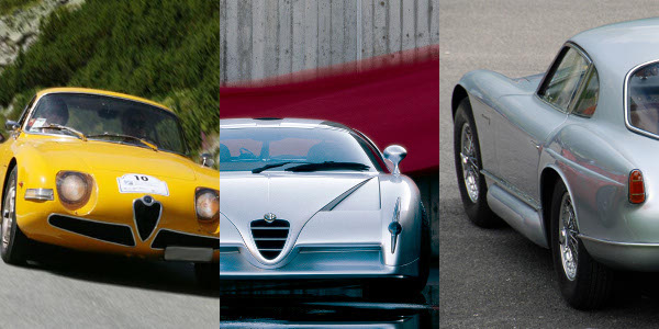 I 12 Prototipi Alfa Romeo Più Belli