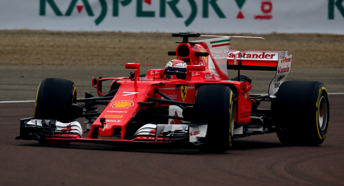 La nuova Ferrari SF70H di Formula 1 in pista!