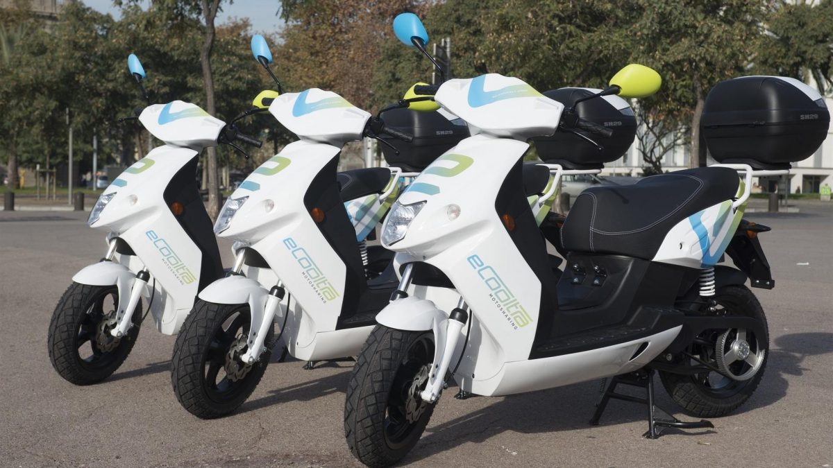 Scooter sharing elettrico eCooltra