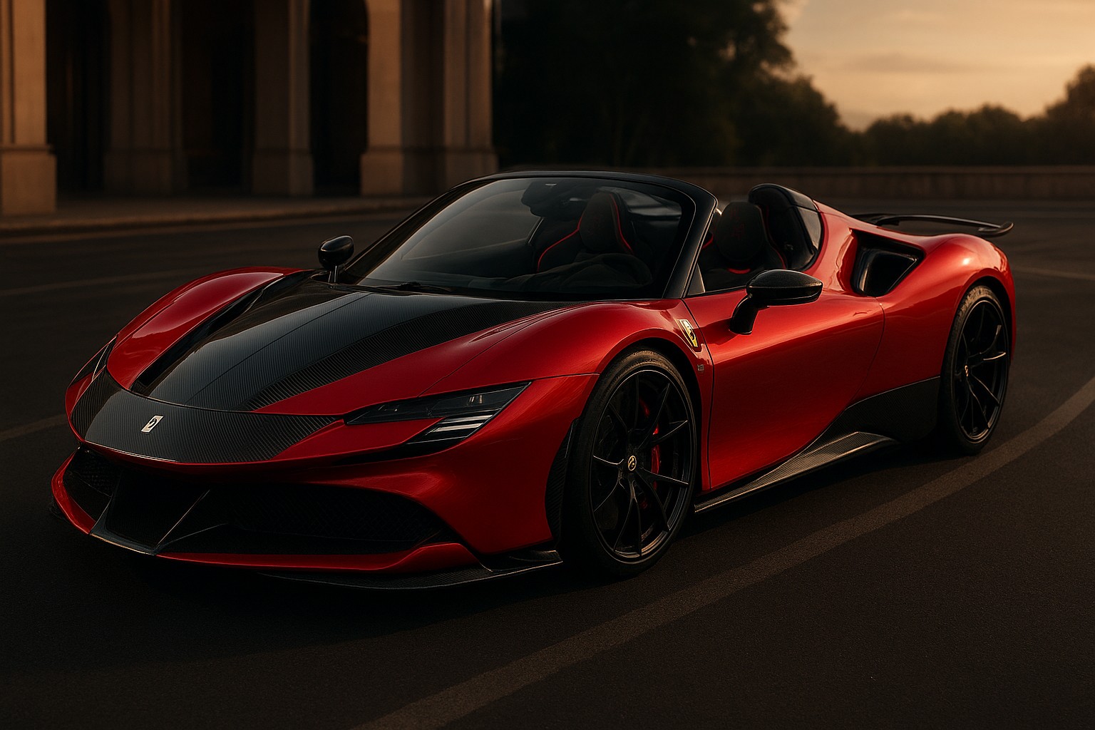 Ferrari SF90 XX Spider: Esemplare con Personalizzazione Racing