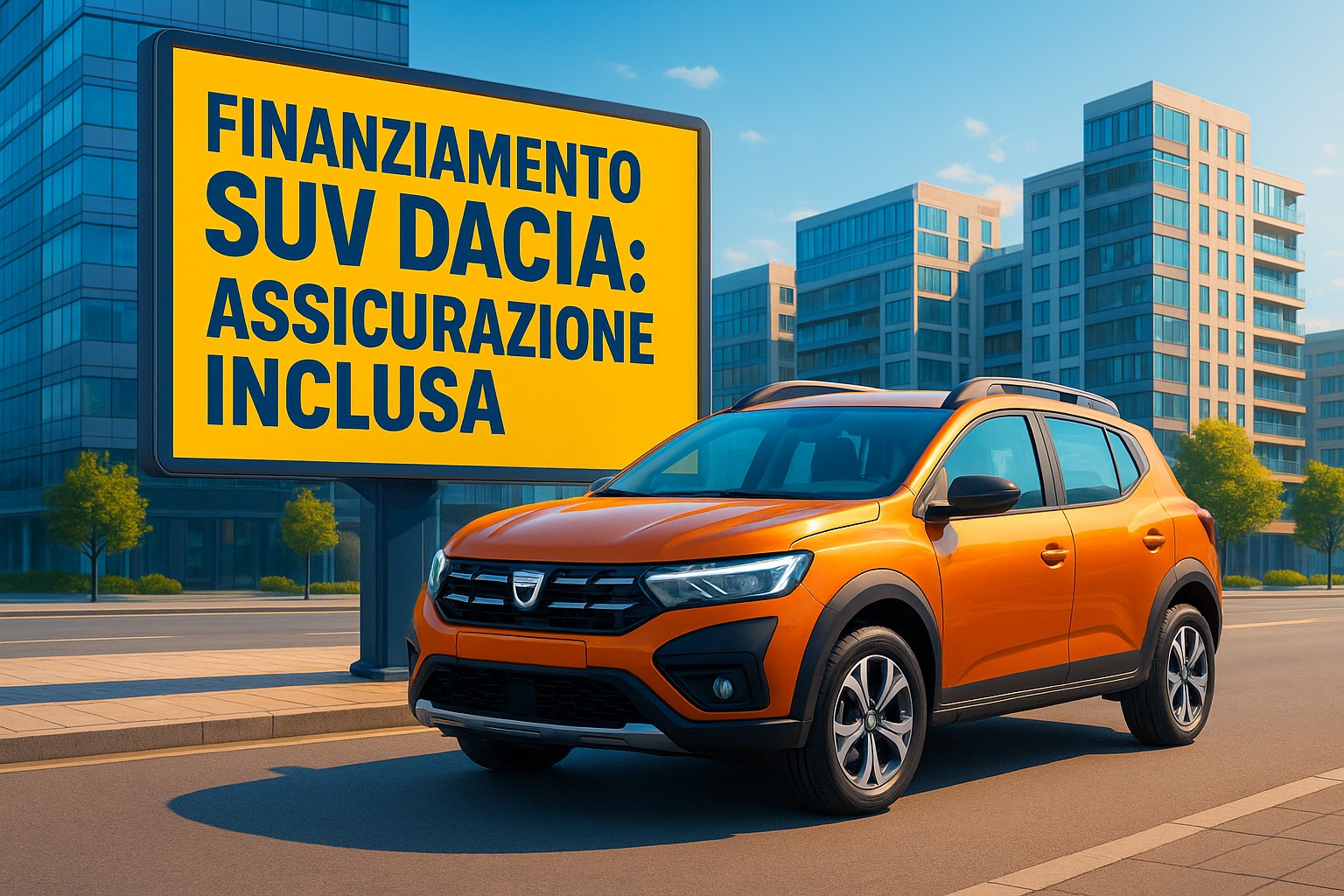 SUV Dacia: Finanziamento con Assicurazione Inclusa