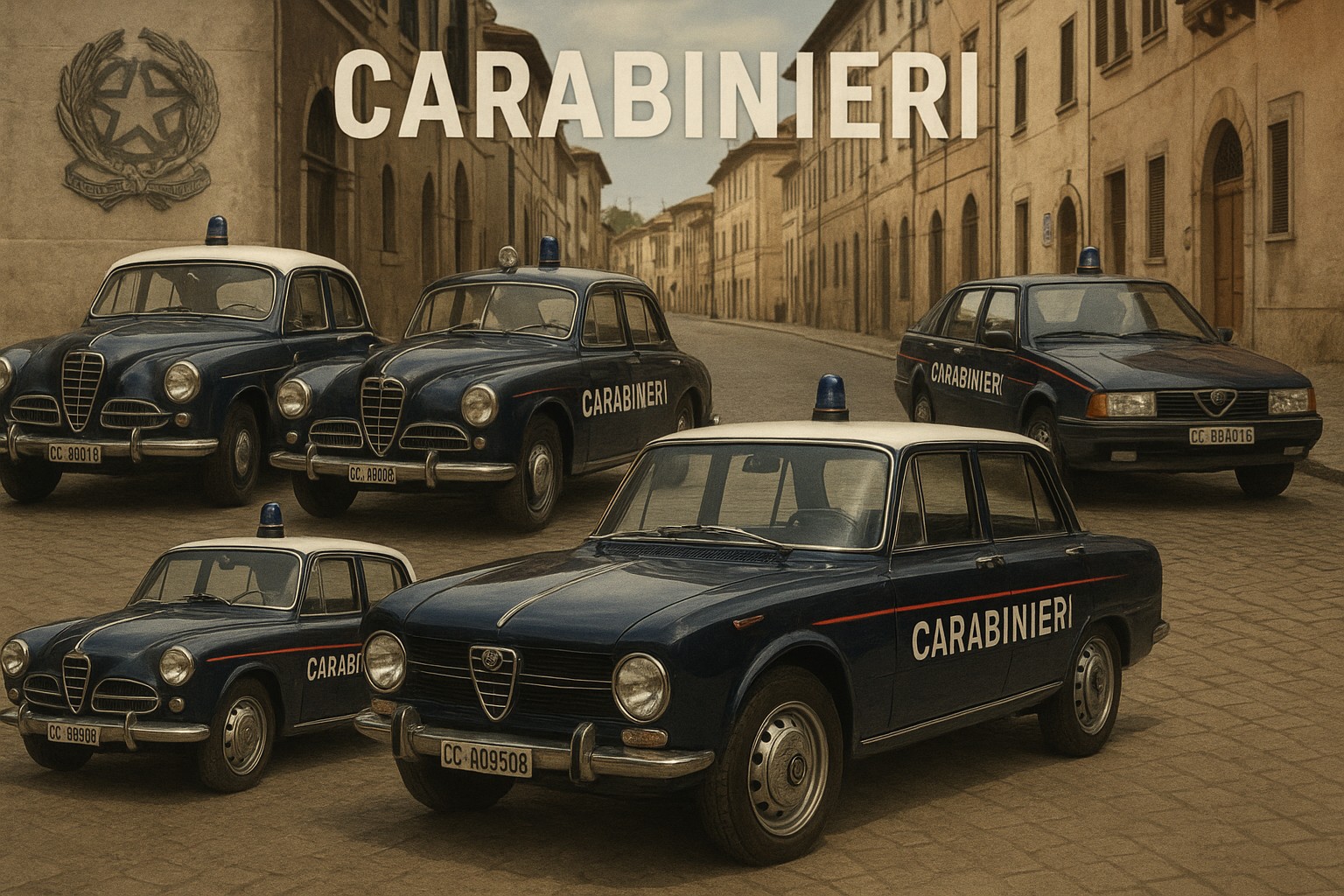 Alfa Romeo celebra 75 anni con i Carabinieri in un libro