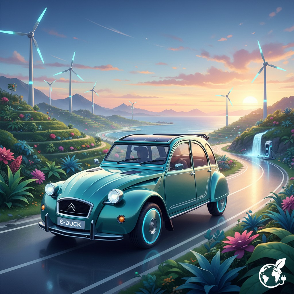 Il Ritorno della Citroën 2 CV Elettrica: Una Nuova Era di Mobilità
