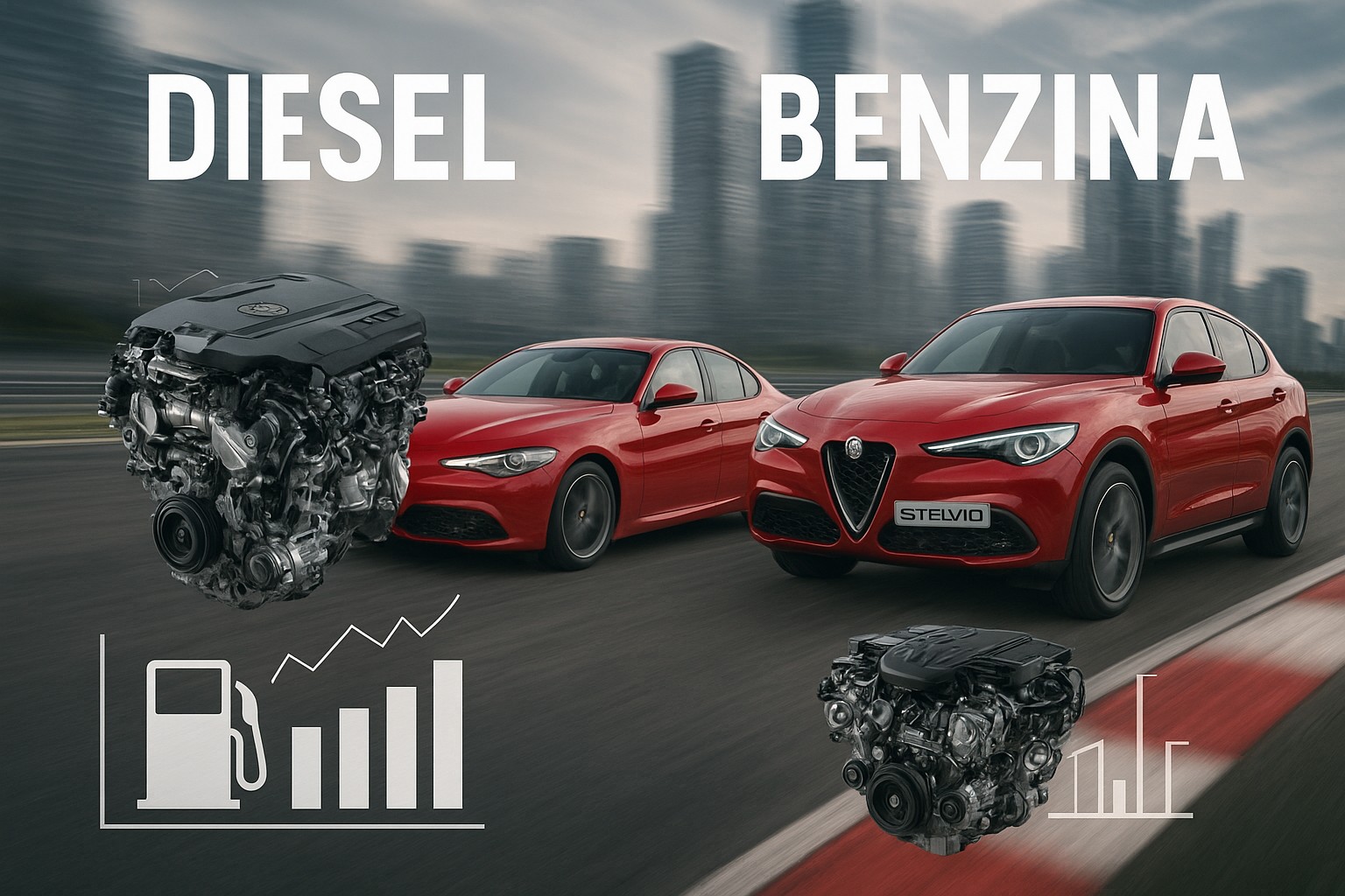 Alfa Romeo Giulia e Stelvio: quale motore scegliere?