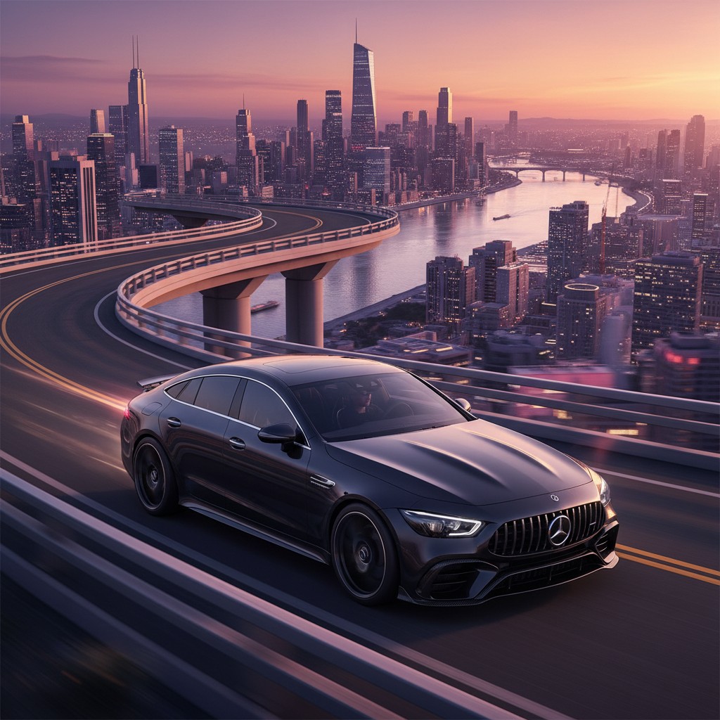 Mercedes-AMG GT 4-Door Coupé: Prestazioni di Alta Classe per Ogni Giorno