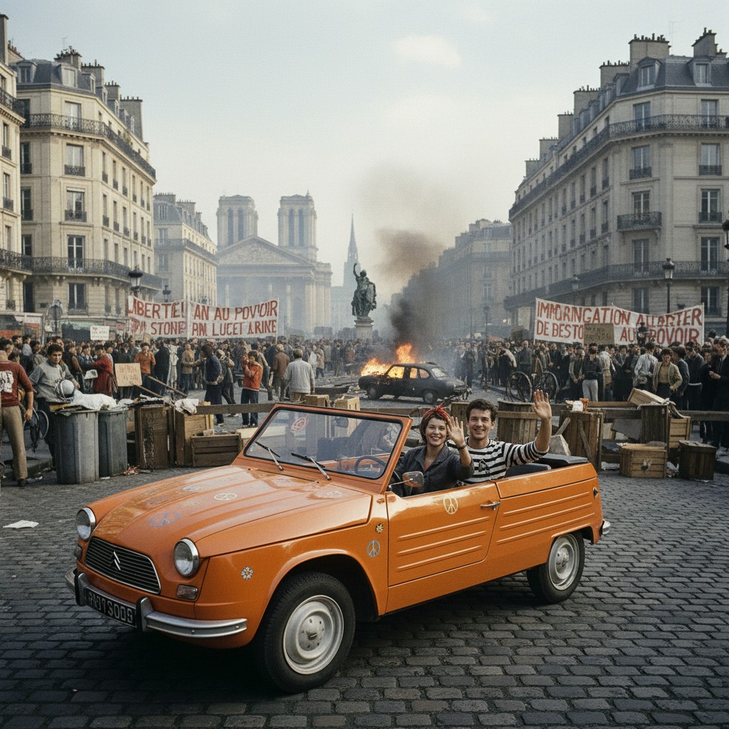 La nascita della Citroën Méhari nel caos di Parigi