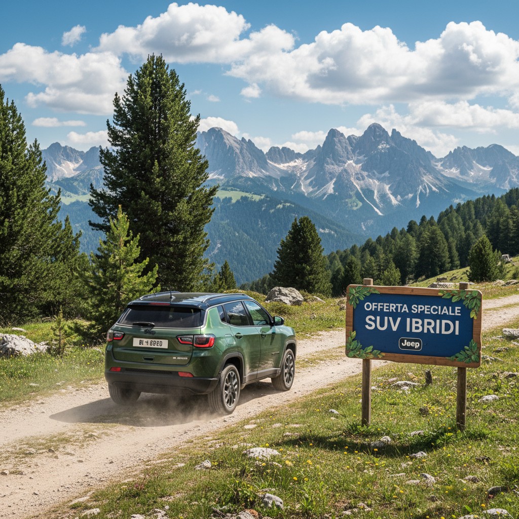 Offerte Jeep: Scopri il SUV ibrido più richiesto