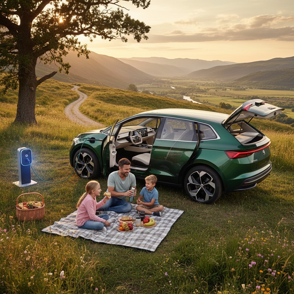 Skoda Space: L’Ammiraglia Elettrica a 7 Posti Del Futuro