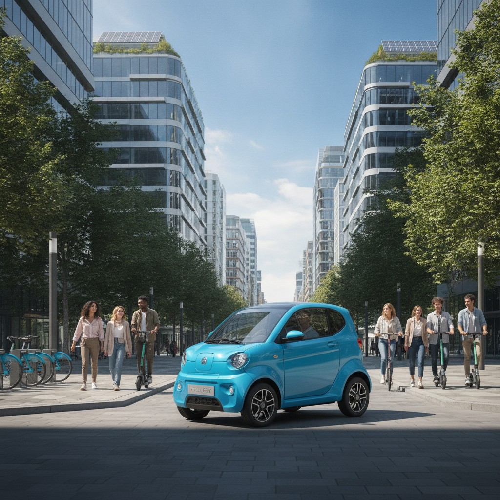 Aixam Easy: La Minicar Elettrica Guidabile dai 14 Anni