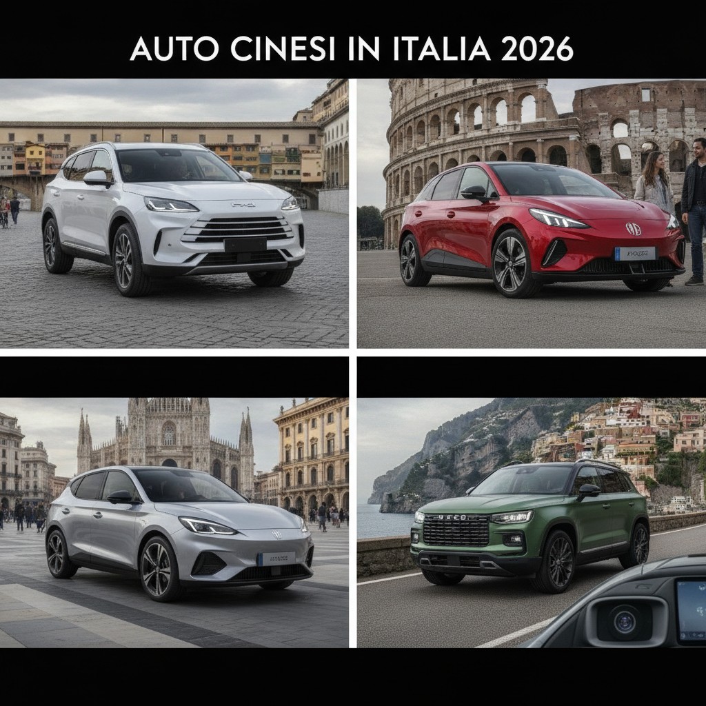 Auto Cinesi in Italia 2026: Marche, Modelli e Prezzi
