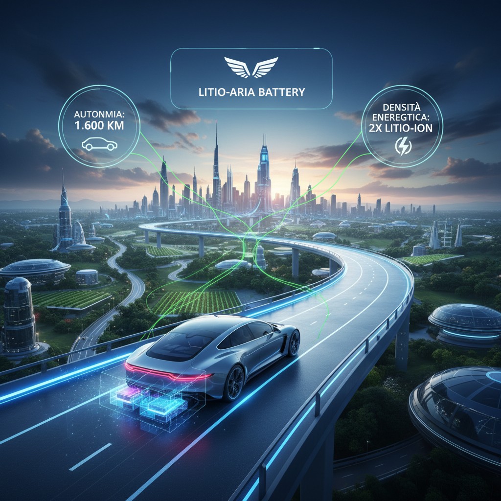 Batterie Litio-Aria: La Rivoluzione dell’Autonomia Elettrica