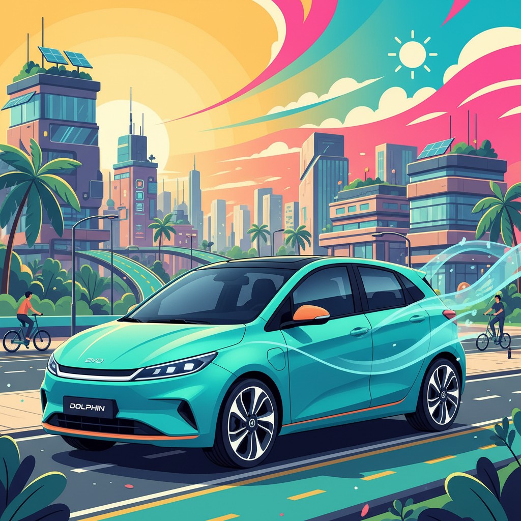 BYD Dolphin Surf: La Nuova Elettrica Compatta da 5 Posti