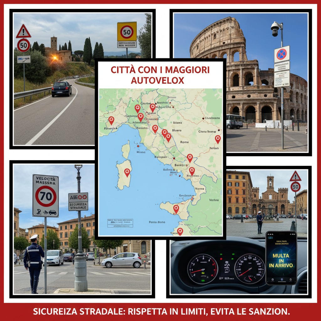 I Comuni Italiani che Incassano di Più dagli Autovelox