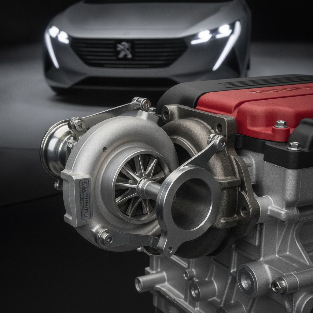Come Funziona il Turbocompressore con Geometria Variabile del Peugeot Turbo 100