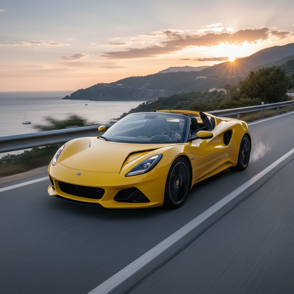 Lotus Emira 420 Sport: Leggerezza e Potenza con Tetto Smontabile