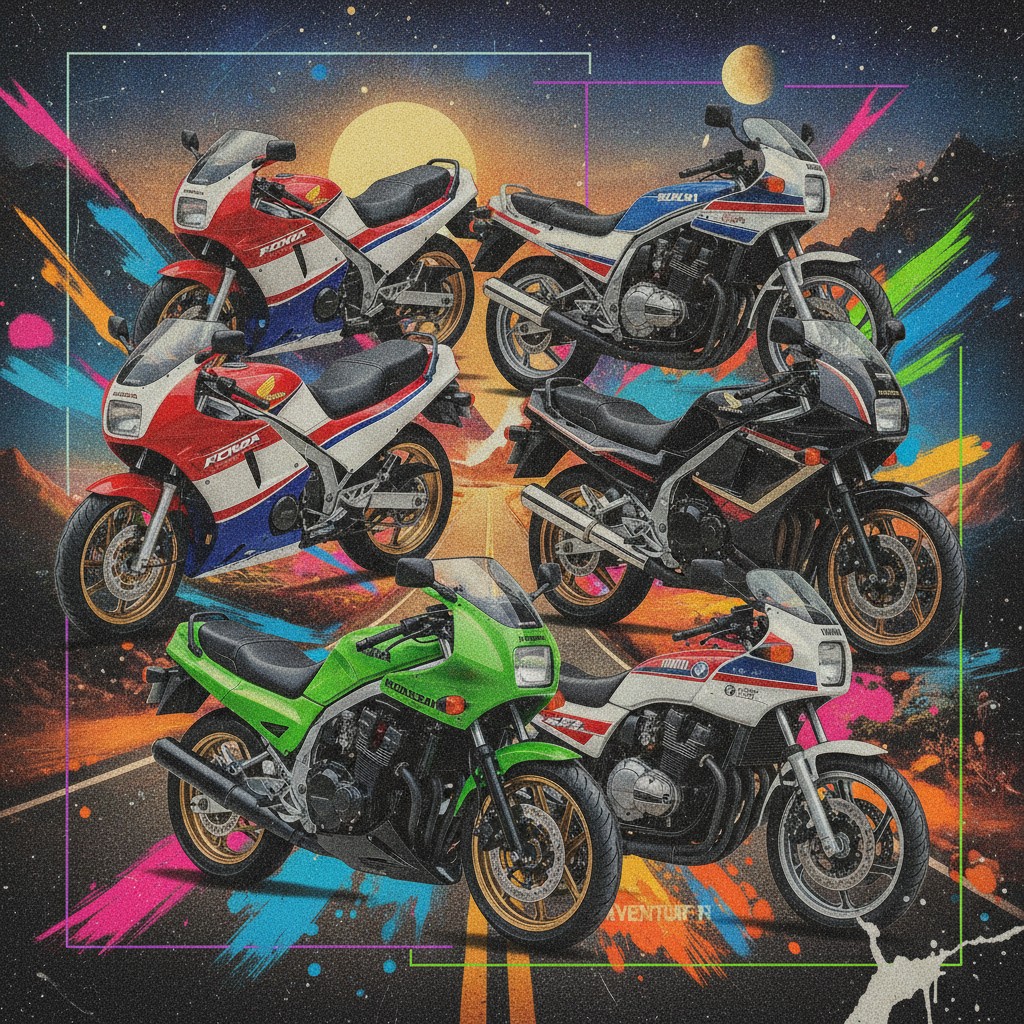 Il fascino del motociclismo anni ’80: Rivoluzione su due ruote