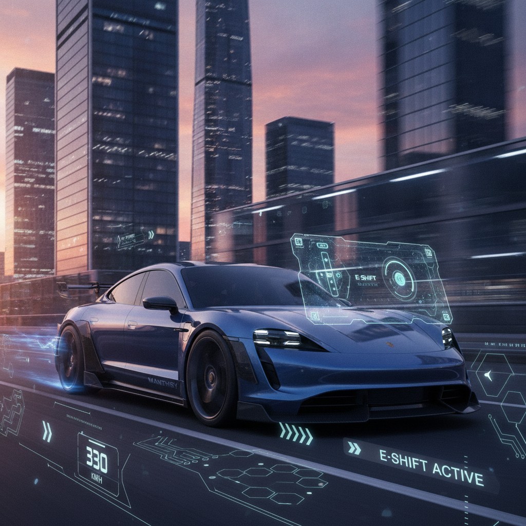 Porsche Taycan 2027: Rivoluzione Elettrica con Cambio Virtuale e Kit Manthey per la Turbo GT