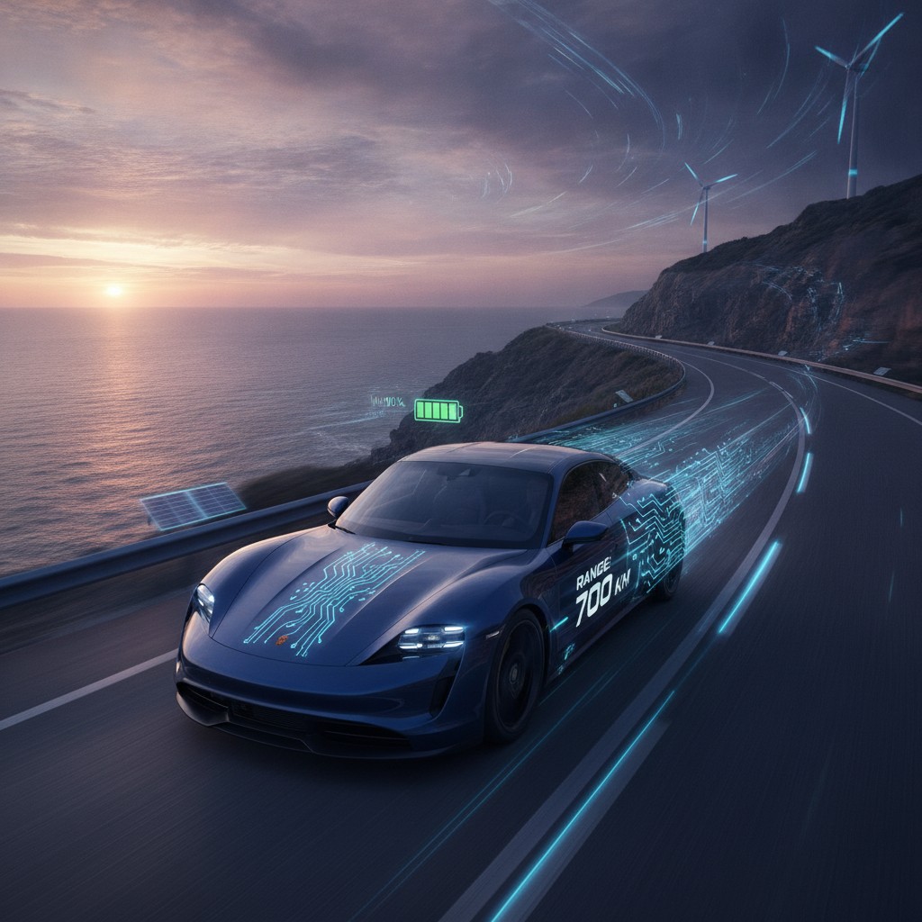 Porsche Taycan: Ora Cambia Marcia e Arriva a 700 km di Autonomia