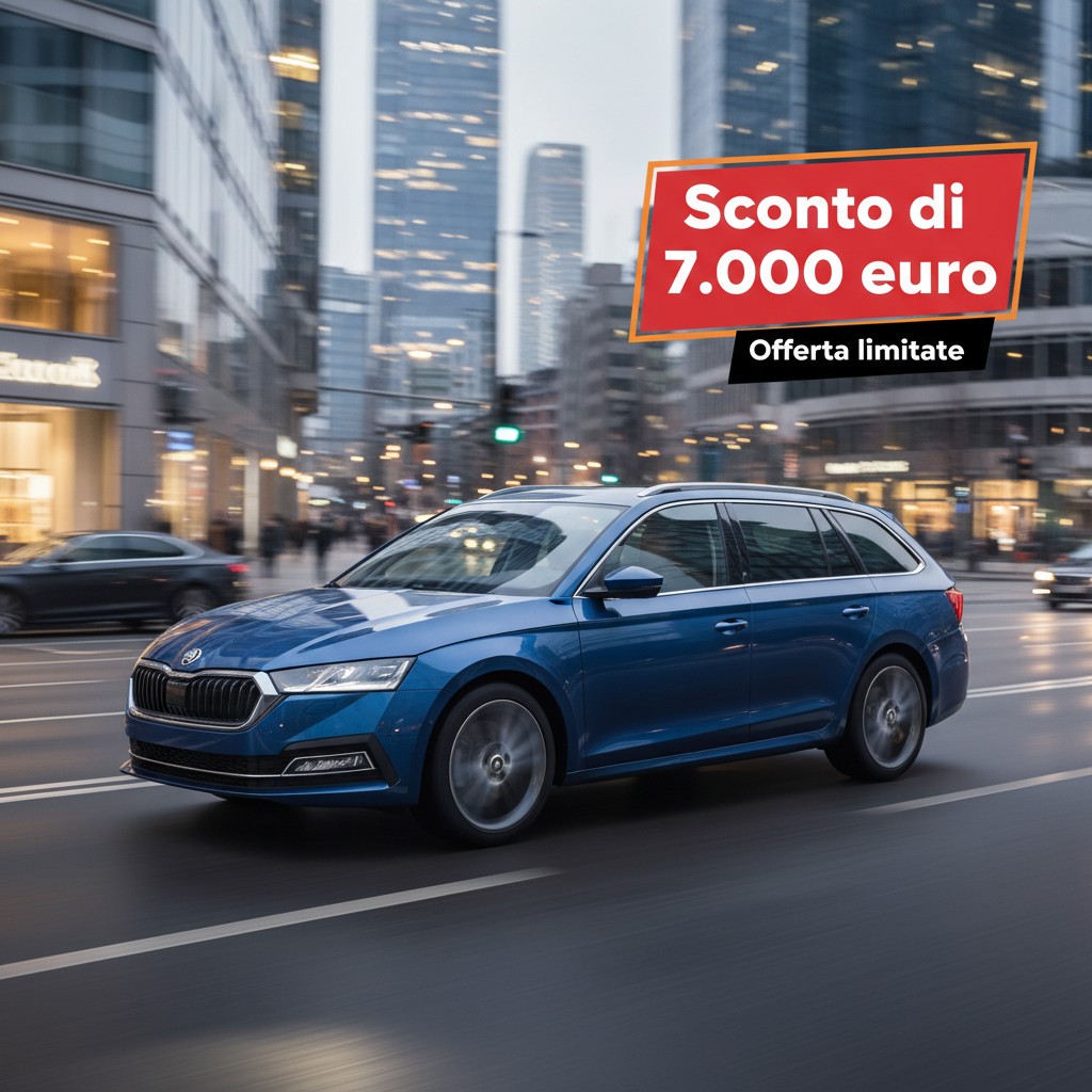 Sconto di 7.000 euro per questo modello europeo