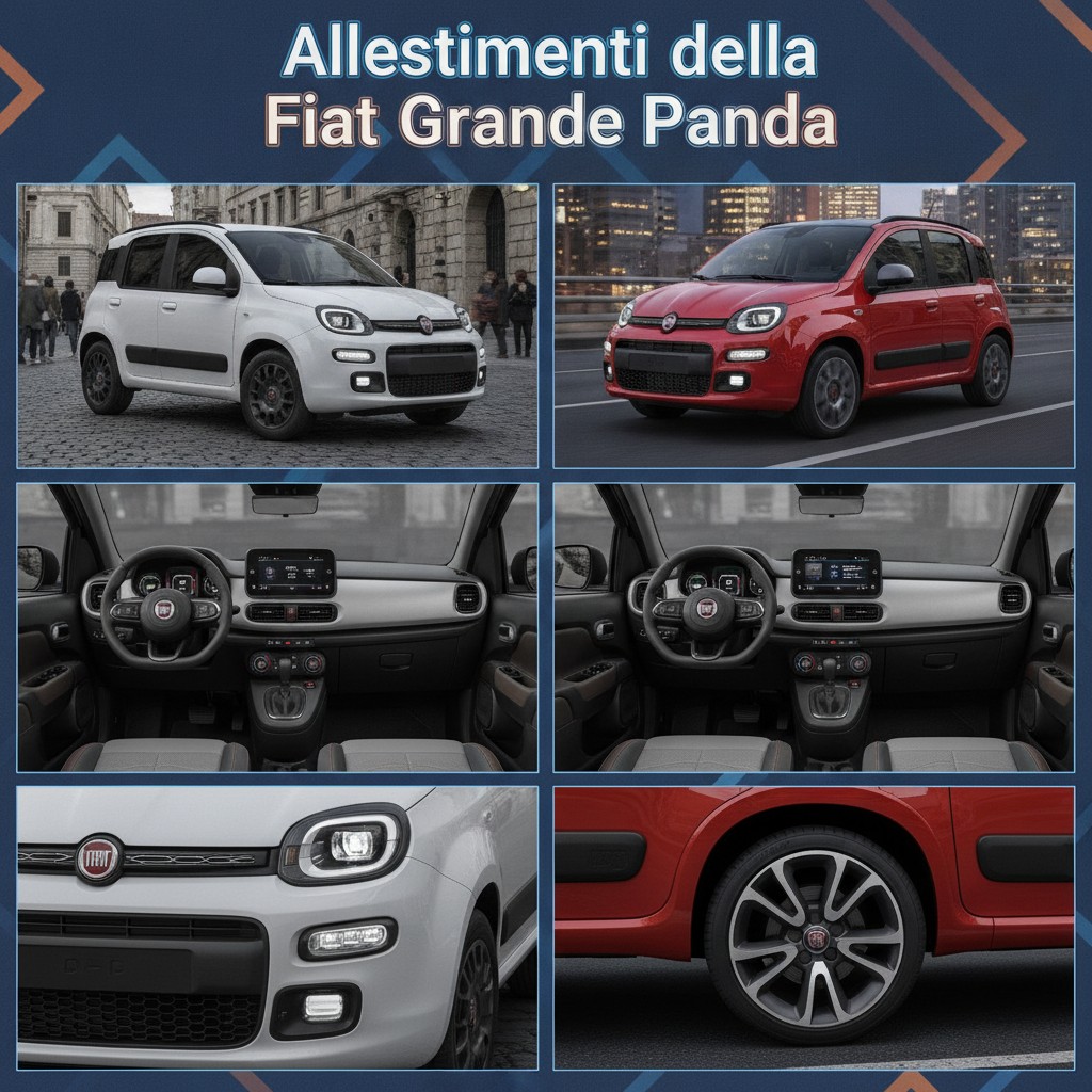 Tutto ciò che devi sapere sui vari allestimenti della Fiat Grande Panda