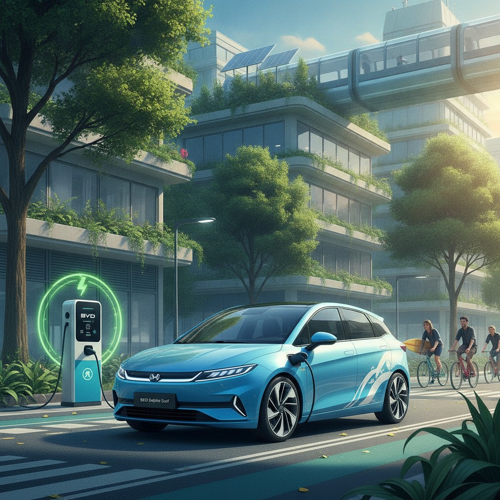BYD e la nuova Dolphin Surf: un passo avanti nella mobilità elettrica