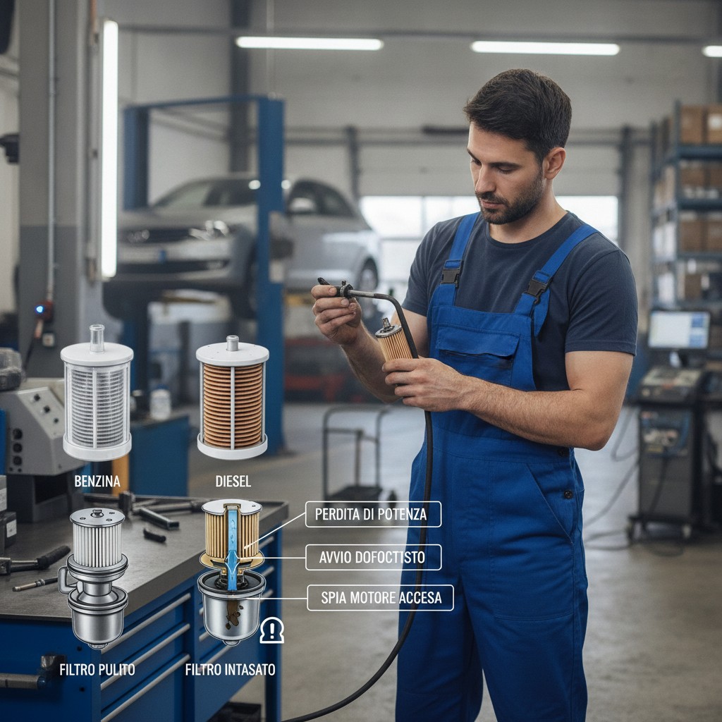 Filtro Carburante 2026: Quando Cambiarlo, Tipologie e Differenze tra Benzina e Diesel