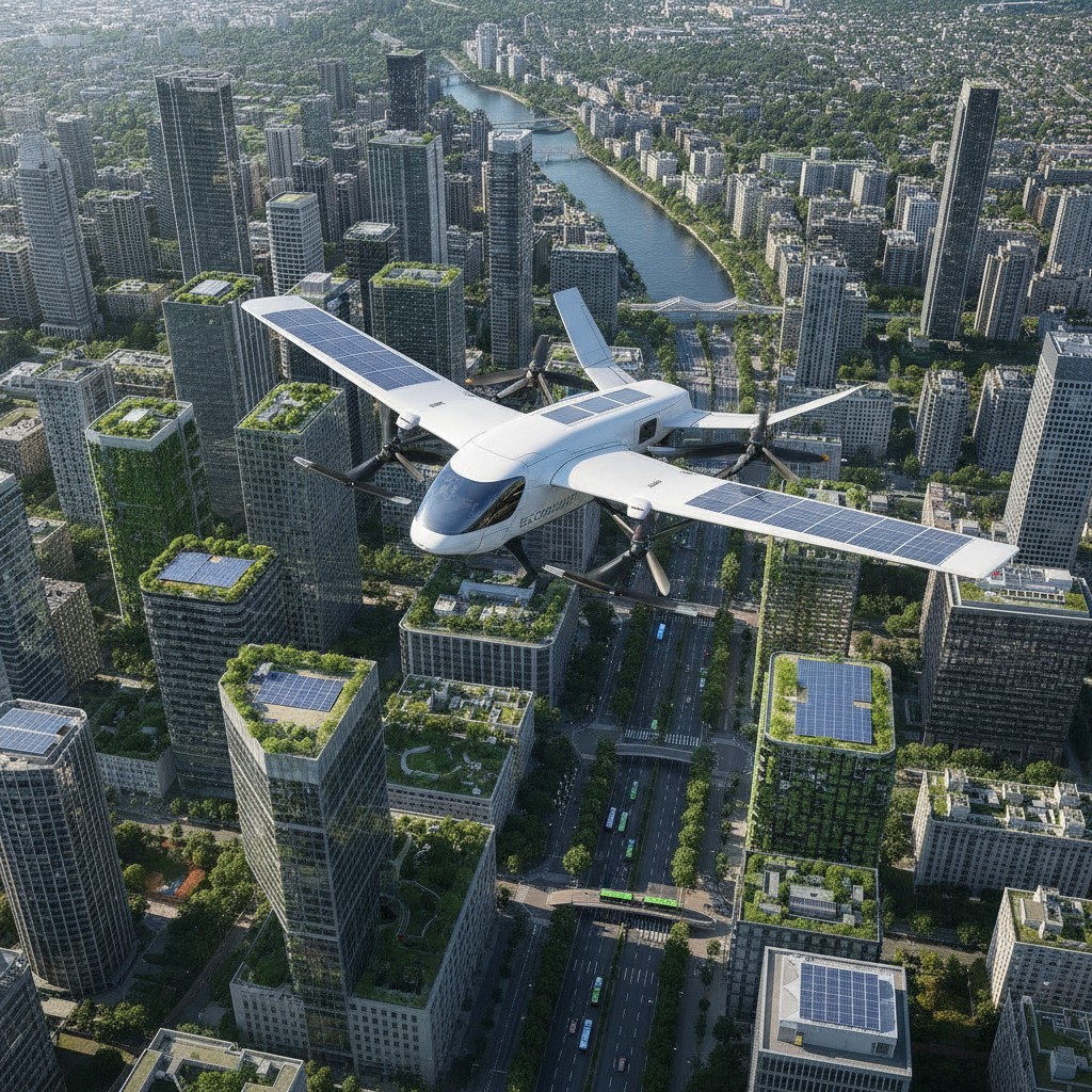 Cosa Sono gli eVTOL e Perché Sono il Futuro della Mobilità