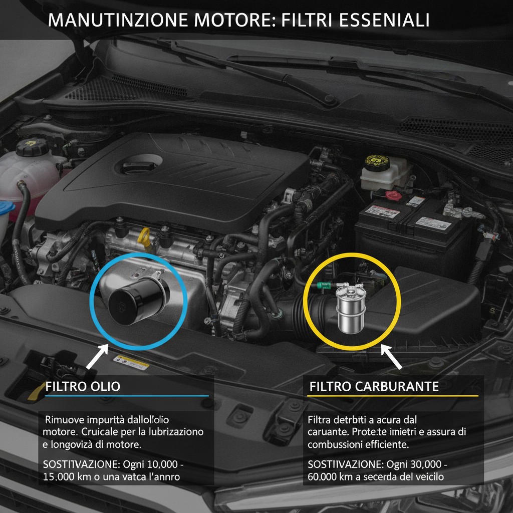 Guida Completa ai Filtri per Auto: Filtro Olio e Filtro Carburante