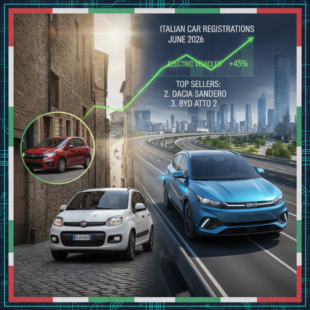 Trend delle Immatricolazioni Auto in Italia: Giugno 2026
