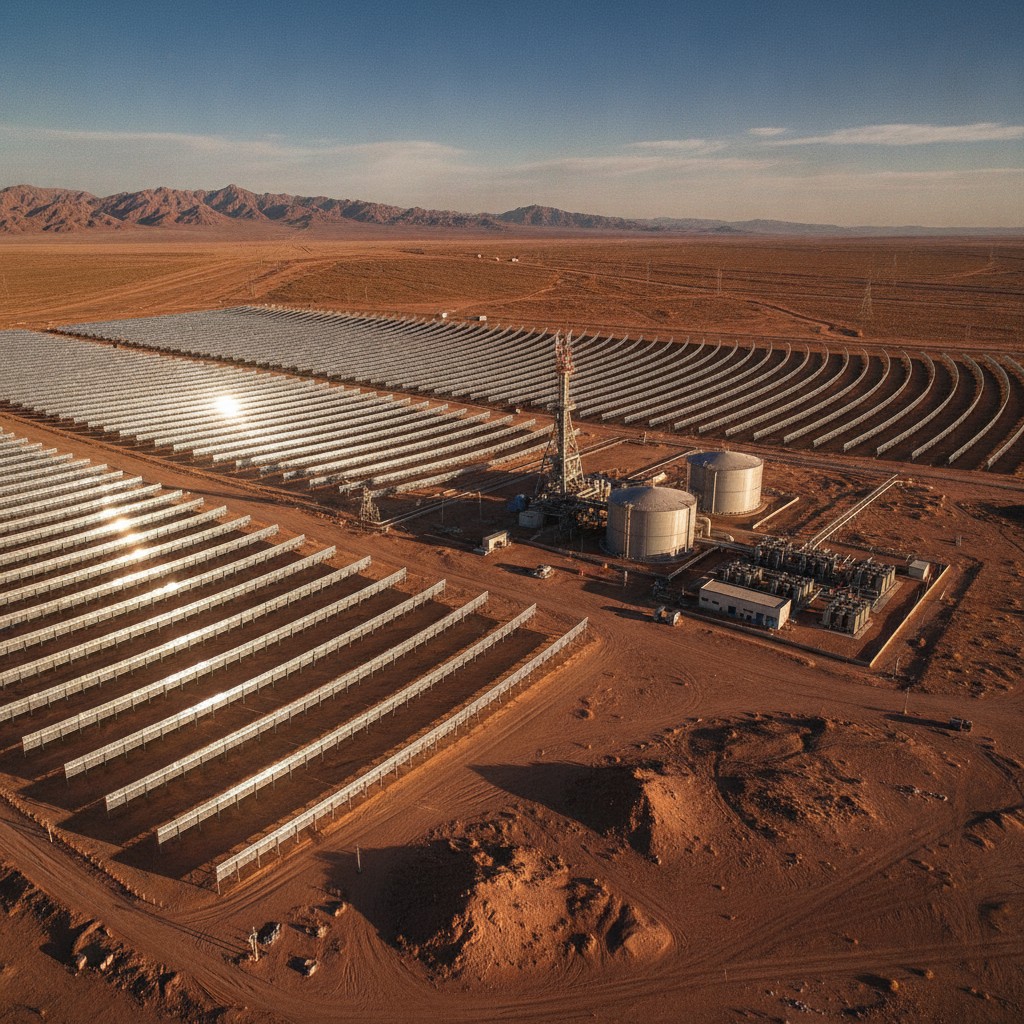 Nel deserto del Gobi: un’impianto innovativo per l’accumulo energetico del futuro