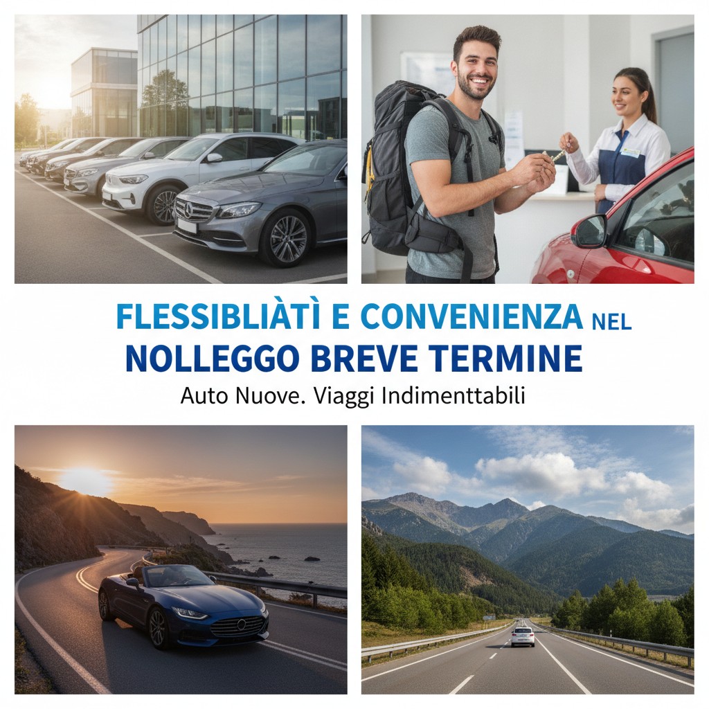 Noleggio auto breve termine: un punto di svolta per i viaggiatori