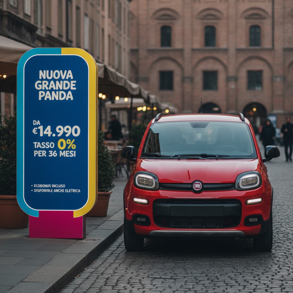 Prezzi e promozioni sulla Fiat Grande Panda: tutte le offerte attuali