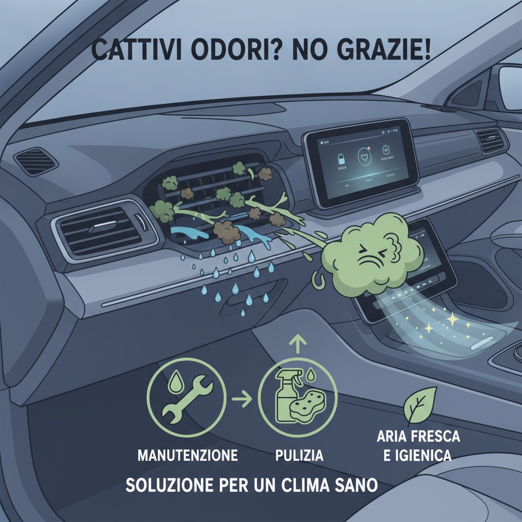 Rimedi per la puzza dalle bocchette del climatizzatore