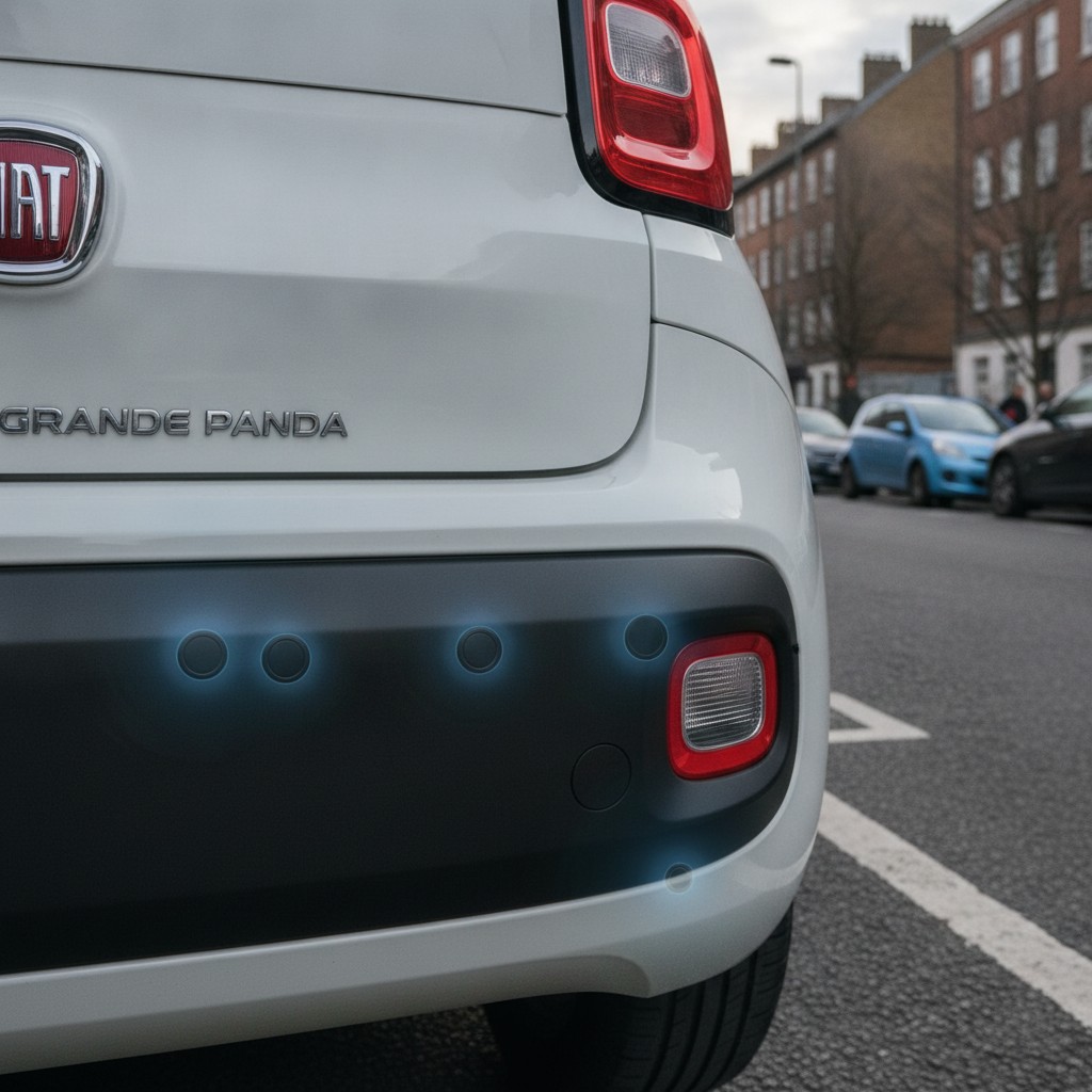 Sensori di parcheggio nella Fiat Grande Panda: sicurezza e comodità