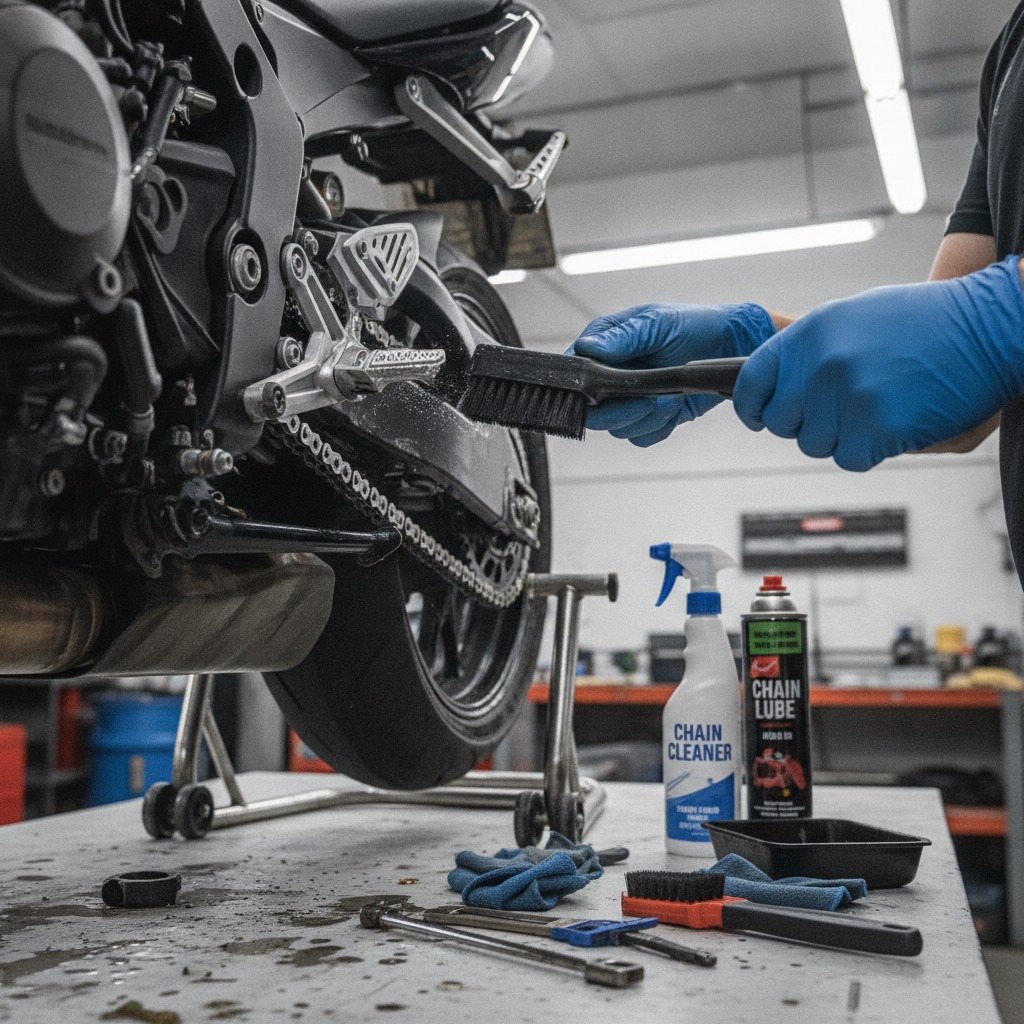 Come Pulire la Catena della Moto: Tecniche e Consigli