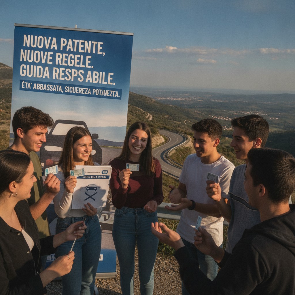 Rivoluzione nel Codice della Strada: Patente a meno di 18 anni e nuove regole sui sorpassi